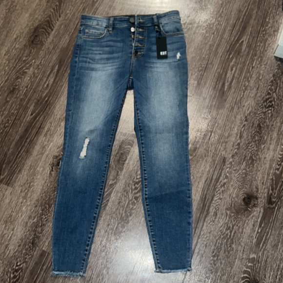 Kut from the Kloth- Donna High Rise Skinny Jeans - NWT - Picture 1 of 8